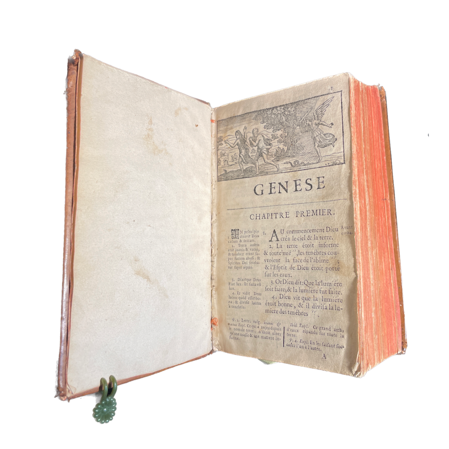 1684 - Le Maistre de Sacy / Bible de Port Royal - La Genèse - L'Exode et le Lévitique traduits en françois