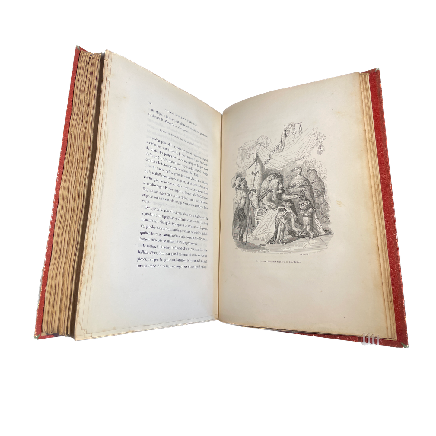 1842 - GRANDVILLE - DE STAHL. Scènes de la vie privée et publique des animaux