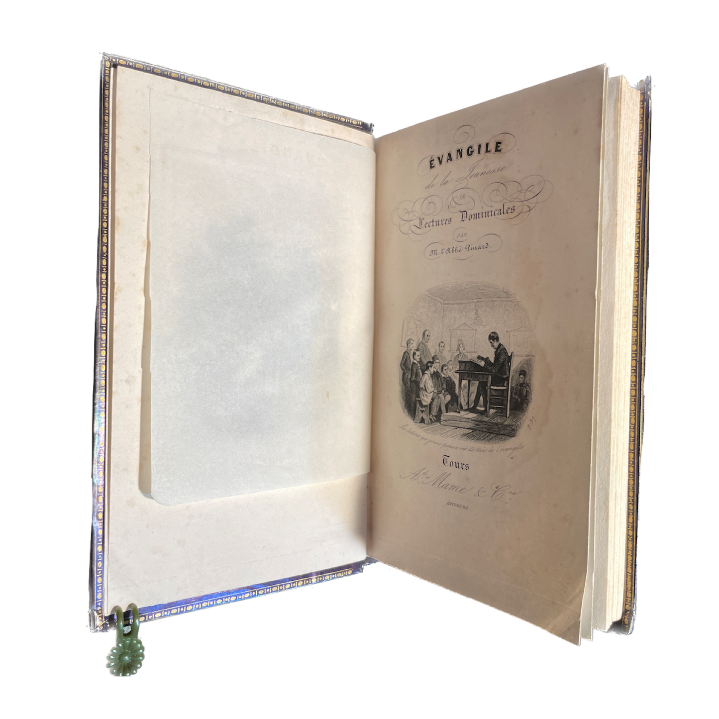 1844 - Abbé Pinard Evangile de la Jeunesse - Editions Mame