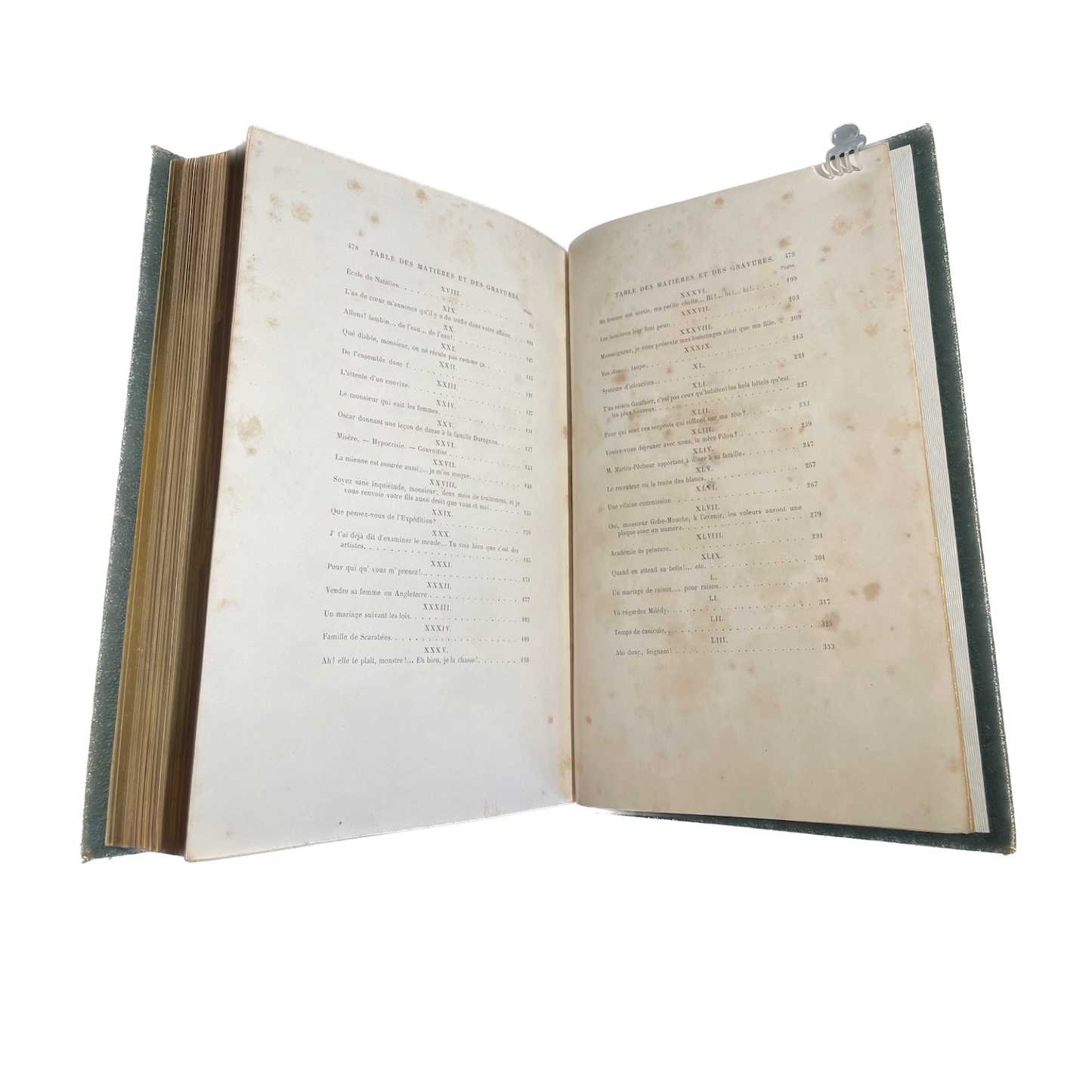 1869 - GRANDVILLE (JEAN JACQUES).Les Métamorphoses du jour. Nouvelle édition revue par Jules Janin