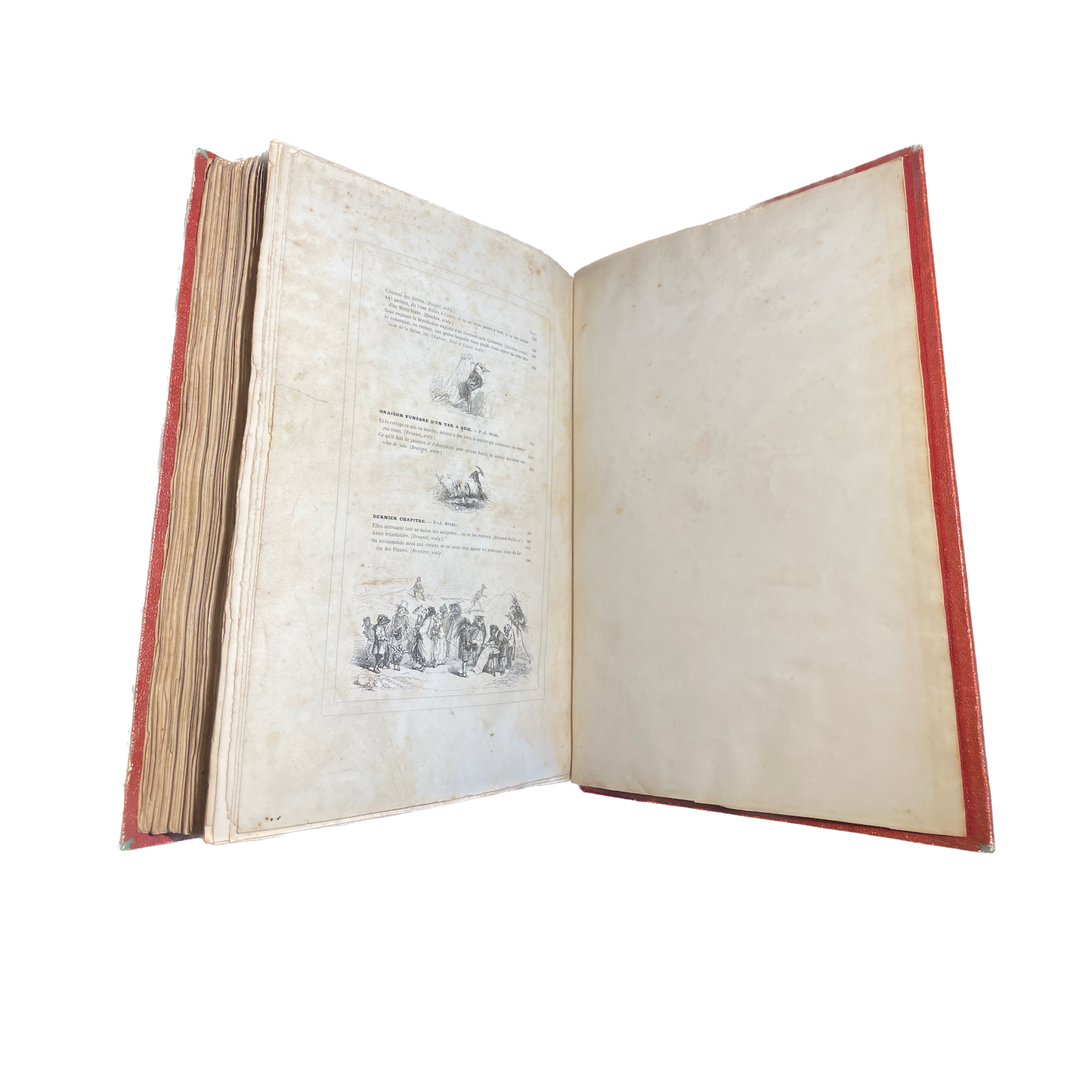 1842 - GRANDVILLE - DE STAHL. Scènes de la vie privée et publique des animaux